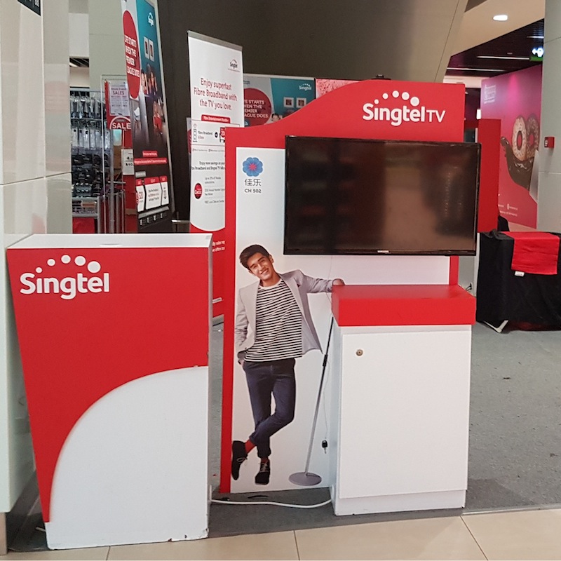 Singtel MioTV Roadshow – Hillion Mall Singapore