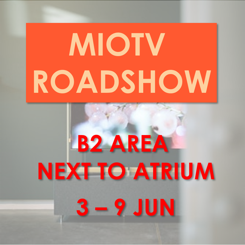 Singtel MioTV Roadshow – Hillion Mall Singapore